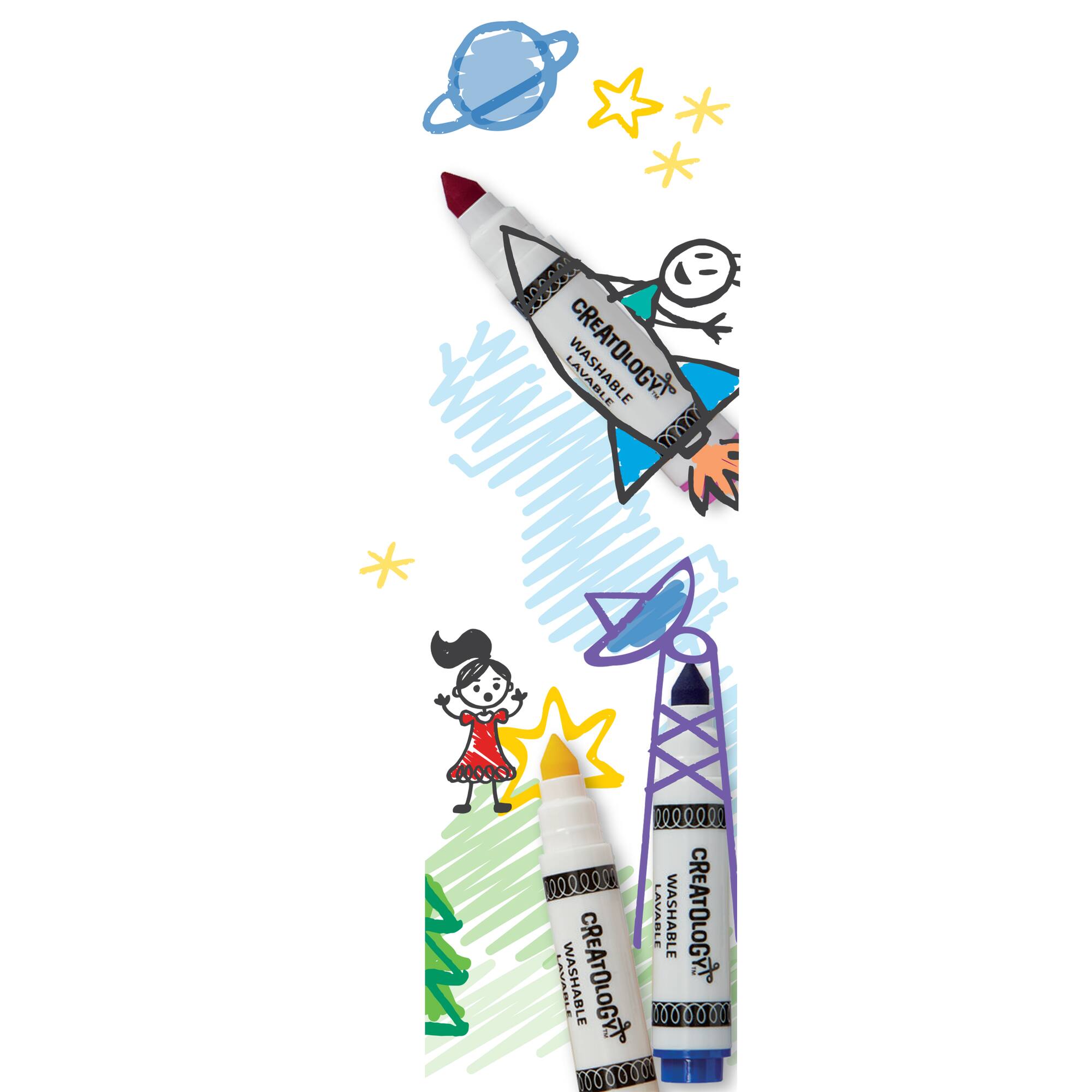 Broad Line Washable Mini Markers by Creatology™